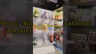 Shops in Hong Kong International Airport departure are popmart arabica sanrio disneyland hkia [upl. by Silverts35]