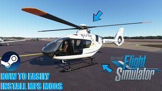 MFS 2020  How To Easily Install MODS  Addons Into Microsoft Flight Simulator 2020 STEAM EDITION [upl. by Ahseikal645]