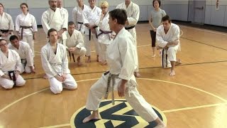 point of hip rotation JKA Northwest seminar rick hotton sensei [upl. by Dyanna]