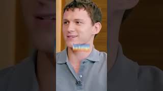 Tom Hollands British accent embarrasses him tomholland hollywood actor spiderman Marvel [upl. by Hadden]