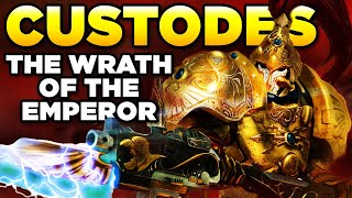 THE ADEPTUS CUSTODES  WRATH OF THE EMPEROR  Warhammer 40000 LoreHistory [upl. by Eleik]