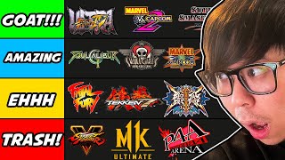 THE BEST FIGHTING GAME TIER LIST OF 2023 [upl. by Asylem]