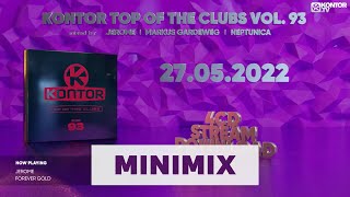 Kontor Top Of The Clubs Vol 93 Official Minimix HD [upl. by Longo]