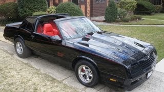 Review of a 1987 Monte Carlo Show Car For Sale454 Small BlockSuper T10 TransOVER THE TOP [upl. by Ailito]