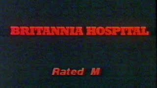 Britannia Hospital 1982  TV Spot Trailer Australia [upl. by Dennard]