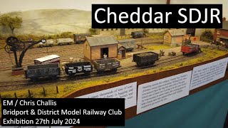 Cheddar SDJR  Bridport amp District Model Railway Club 2024 [upl. by Ahtnahc]