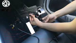 How to install a wireless carplay box for Audi A4 2018 MIB System [upl. by Eissat673]