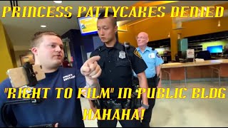 Princess Pattycakes amp Pal Denied quotRight To Filmquot In Public BLDG  HAHAHA [upl. by Nospmoht]