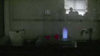 Two Color Chemiluminescent Clock Reaction [upl. by Nivlak]