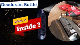 Deodorants Spray Bottle Inside DEEP WOW Technology amp Nature  In Telugu [upl. by Africah]