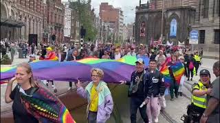 Pride Walk en Queer Amsterdam 2023 The Netherlands [upl. by Rayford]