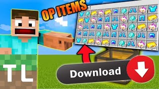 HOW TO DOWNLOAD CHEST ARE OP MOD IN TLAUNCHER MINECRAFT  FREE [upl. by Inaluiak689]