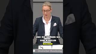 Alice Weidel zerlegt März Sie wollen keine Politikwende für Deutschland [upl. by Shirline]