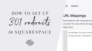 Set Up a 301 Redirect in Squarespace 70 OR 71  byRosanna Design [upl. by Shell]