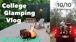 Glamping with College Students  Getaway Eastern Catskills [upl. by Elorac]