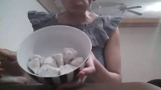 Eating White Kaolin Clay Big Yummy Bites [upl. by Ielarol676]