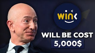 WINK WIN New Price Prediction Latest News Jeff Bezos Will Invests [upl. by Eenahpets]