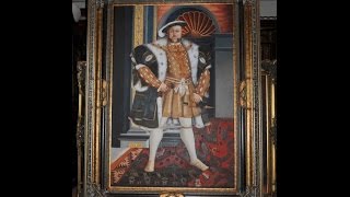 Oil Painting King Henry VIII 8th [upl. by Nwad]