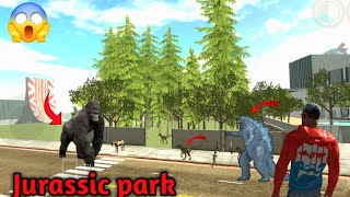 I BUILT A NEW JURASSIC PARK 🦕 IN INDIAN BIKES DRIVING 3D 😱 [upl. by Elkraps]