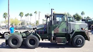 1984 M915A1 With A Nicely Equipped Welding Shop Trailer [upl. by Gunzburg]