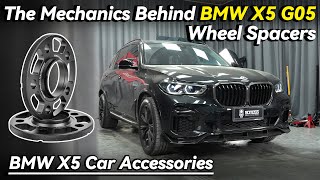 The Mechanics Behind BMW X5 G05 Wheel Spacers  BONOSS BMW X5 Car Accessories [upl. by Tilden]