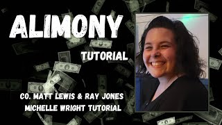 Alimony line dance tutorial Beginner choreography by Matt Lewis amp Ray Jones [upl. by Millar28]