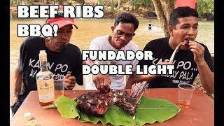 BEEF RIBS BBQ  FUNDADOR DOUBLE LIGHT  CLEAN RIVER [upl. by Anil]