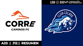 ¡Triunfo de los Toros  Resumen  Correcaminos vs Celaya  Jornada 12 A23  Liga BBVA Expansión MX [upl. by Akemat172]