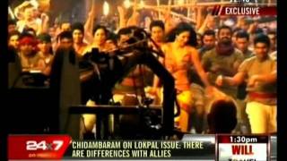 Katrina Kaifs Chikni Chameli song makingChikni Chameli song making2  Indiaechocom [upl. by Odnalro962]