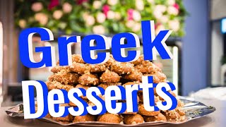 The List of Greek Desserts You Need To Know About By Traditional Dishes [upl. by Legra999]