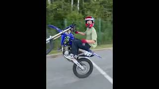 НОУХЕНД НА ПИТБАЙКЕ stunt scrape 2stroke koshine yamaha 757 killstreet bikelife [upl. by Tsugua]