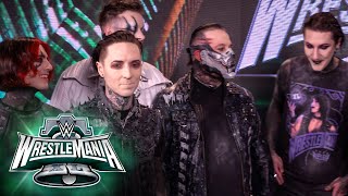 Motionless in White are thrilled to sing Rhea Ripleys entrance WrestleMania XL Saturday exclusive [upl. by Thordis681]