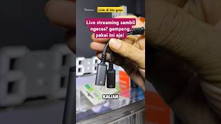 Kabel type C to 2 type C jadi bisa live streaming sambil ngecas ‼️splitter shopping alatngonten [upl. by Avron388]