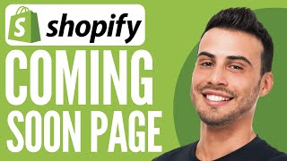 Create Coming Soon Page  Shopify Tutorial 2024 [upl. by Narrad]