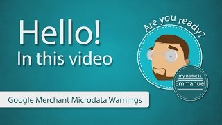 Google Merchant Microdata Warnings [upl. by Riancho997]