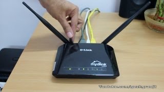 DLink Cloud Router DIR605L  WiFi Router Review [upl. by Janetta]