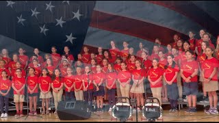 National Anthem The StarSpangled Banner  BGEC Elementary Chorus [upl. by Auberta]