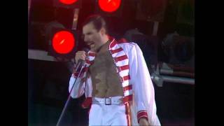 Queen  We Will Rock You Live at Wembley 11071986 [upl. by Neff155]