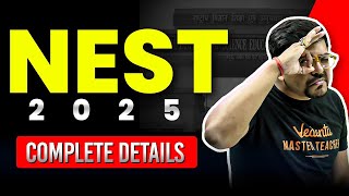 All About NEST Exam 2025  Exam Date Eligibility Exam Pattern Syllabus  NEST 2025 ‪VedantuMath [upl. by Joelle]