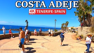 TENERIFE  COSTA ADEJE  What is it really like Now 🌞 4K Walk ● March 2024 [upl. by Llerrej]