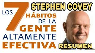 Los 7 hábitos de la gente altamente efectiva Resumen  Stephen Covey en español  Ser proactivo [upl. by Borgeson39]