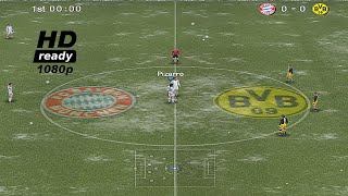 PES 6  Bayern Munich vs Dortmund 1080p60fps [upl. by Corin]