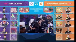 2024 Pokemon Worlds pokemonunite l Zeta Division VS DreamMax Esports Round of 16 honolulu [upl. by Jamima]