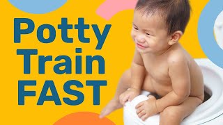 Potty Training In Days Not Weeks 8 Essential Steps to Toilet Train Your Toddler Fast [upl. by Negem]