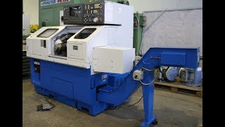 Mazak QT8N CNC Lathe [upl. by Anitac]