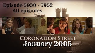 Coronation Street  January 2005 [upl. by Lund]