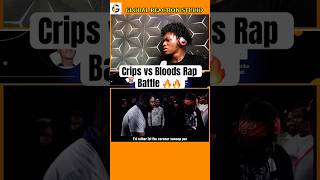 Crips VS Bloods Who Won 🥇shortsfeed rap crips bloods youtubeshorts battlerap usa reacts [upl. by Halac771]