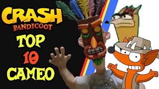 TOP 10 CAMEO DI CRASH BANDICOOT [upl. by Ajnotal]