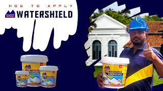 How to Apply Shez Watershield in Sinhala  SLES [upl. by Suertemed861]