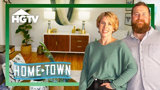 ENTIRE Home Makeover With Modern Design  Hometown  HGTV [upl. by Gayelord]